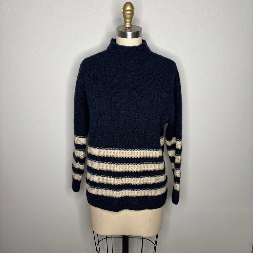 Mango Oversized Mock Neck Sweater